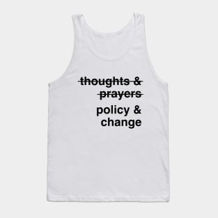 Policy and Change v1 Tank Top